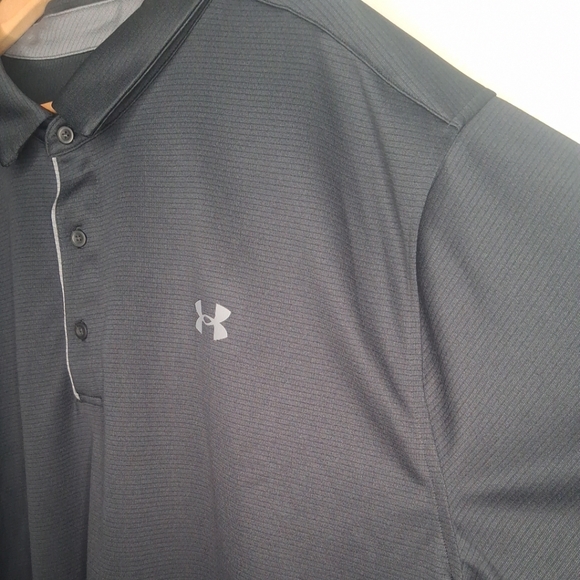 Under Armour Men's Tech Polo Shirt Black Classic 4XL - Picture 11 of 16
